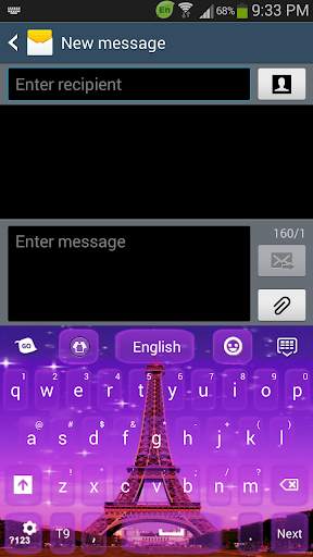 Paris Keyboard screenshot 1