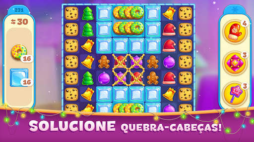 Christmas Sweeper 4 - Match-3 screenshot 4