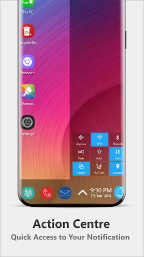 Note 9 Theme For computer Launcher screenshot 2