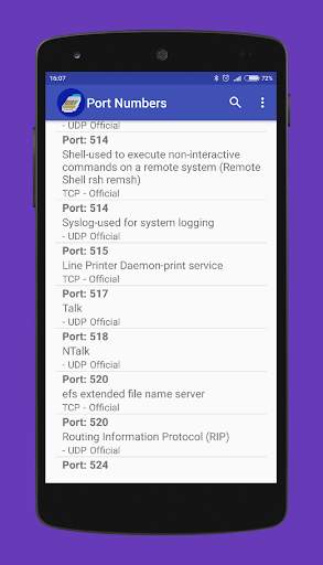 Port Numbers screenshot 1