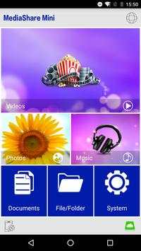 MediaShare Wireless Mini स्क्रीनशॉट 1