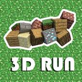 Mini Block craft running: 3d fun run blocky 0.1