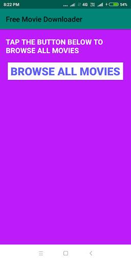 Free Movie Downloader screenshot 1