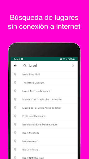 Mapa de Israel offline   Guía screenshot 3