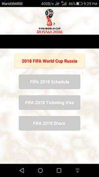 FIFA 2018 live , Schedule screenshot 1