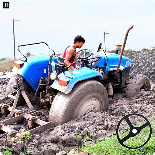 Tractor Driving Simulator Tractor Farming Games 21 1.2