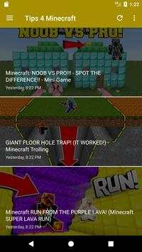 Tips 4 MINECRAFT скриншот 3