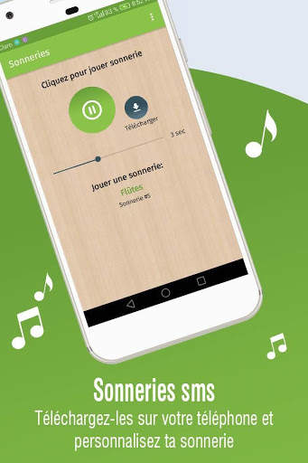 Sonneries de sms gratuites, sonneries de message screenshot 5