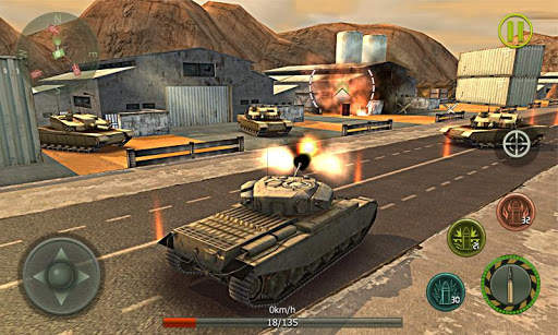 Tank Strike 3D - War Machines screenshot 4