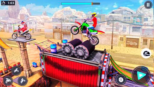 Bike Stunt Racer 3d Bike Racing Games - Bike Games screenshot 2