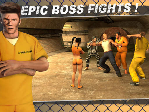 US Jail Escape Fighting Game स्क्रीनशॉट 4