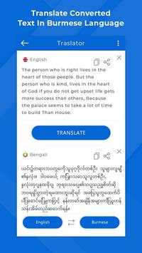 Burmese Camera & Voice Translator screenshot 4