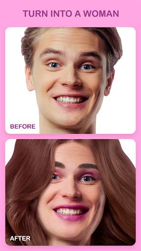Gender changer photo editor 2020 screenshot 1