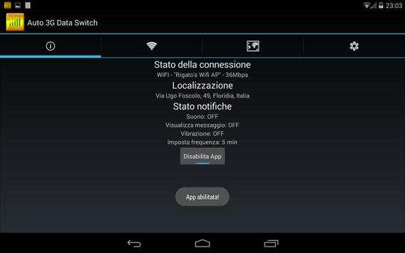 Auto WiFi 3G Data Switch screenshot 6