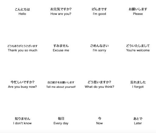 English-Japanese Sticker For WhatsApp-WAStickerApp screenshot 1