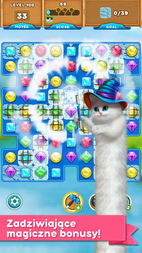 Magiczne koty: trzy w rzędzie screenshot 3