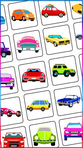 Cars Pixel Art Color by Number स्क्रीनशॉट 5