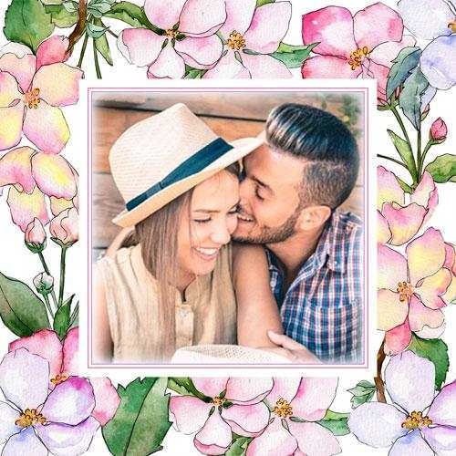Flower photo frame 2019 screenshot 4