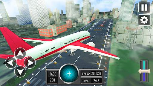 Airplane game flight simulator screenshot 2