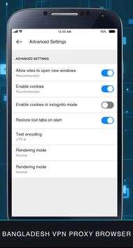 VPN Bangladesh , Proxy Browser - Unblock Sites screenshot 5