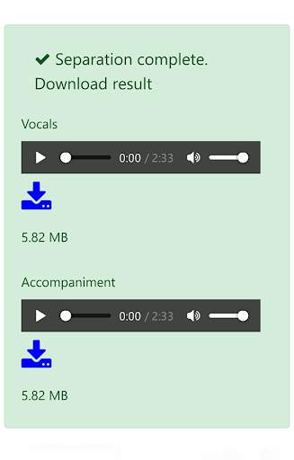 Music Voice Separator screenshot 2
