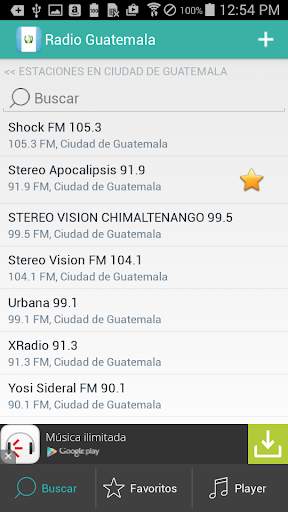 Guatemala Radio - Live Radio 3 تصوير الشاشة