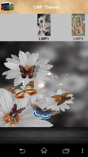 Animated 3D Butterfly screenshot 2