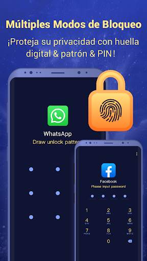 NoxAppLock - Protege Vídeo, Foto, Chat, Privacidad screenshot 1
