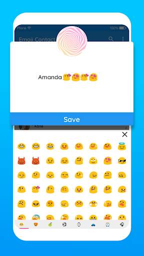 Emoji Contact: Contact Emoji Maker screenshot 3