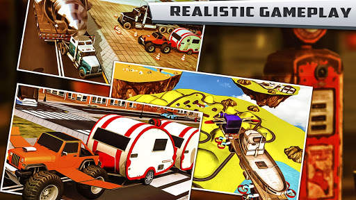 Flying Car Gas Station Parking स्क्रीनशॉट 9