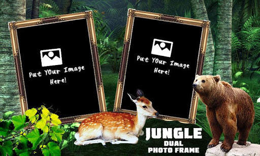 Jungle Dual Photo Frames screenshot 4