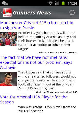 Gunners News screenshot 5