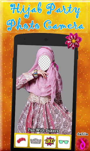 Hijab Party Photo Camera screenshot 6