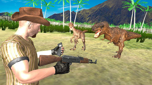 Wild Dinosaur Hunting Survival World screenshot 2