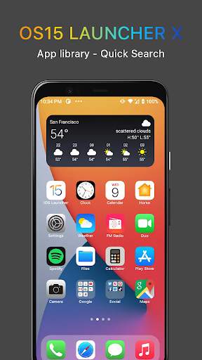 OS Launcher X 15 screenshot 4