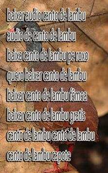 Canto De Lambu Pe Roxo screenshot 2