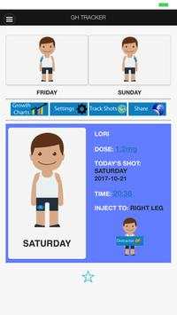 Growth Hormone Tracker screenshot 1