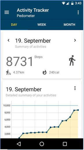 Daily Step screenshot 1