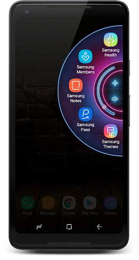 Neon - Wheel Launcher Theme screenshot 1