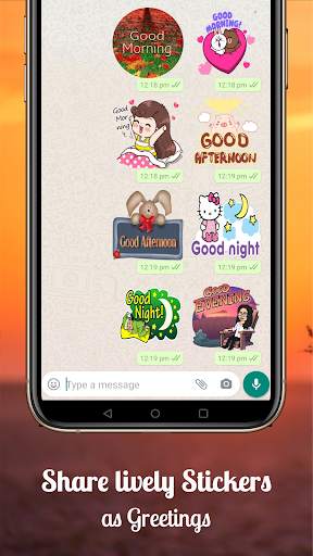 Good Morning Stickers for WhatsApp 2021 screenshot 3