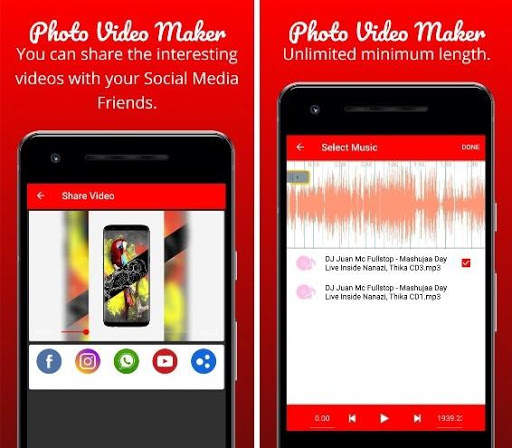Photo Video Maker -  Music Video Maker : Slideshow screenshot 2