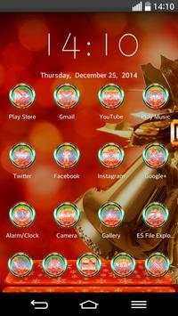 Next Launcher Theme MerryXMAS screenshot 1