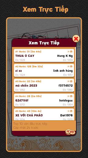 Cờ Tướng Online - Cờ Úp Online 15 تصوير الشاشة