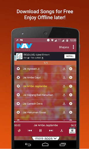 1100 Top Bhakti Songs screenshot 2