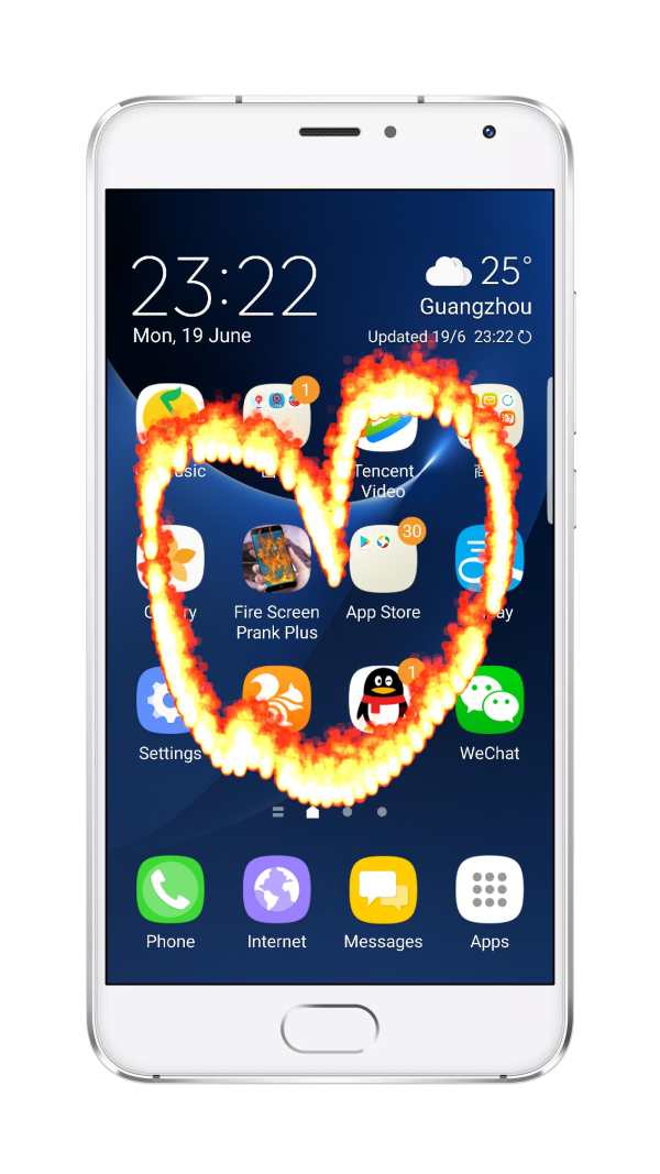 Fire Screen Prank Plus screenshot 2