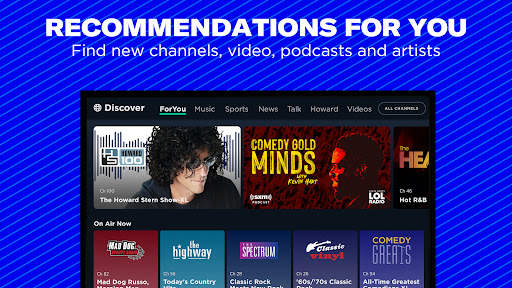 SiriusXM: Music, Video, Comedy screenshot 10