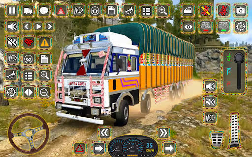 Indian Truck Offroad Cargo 3D screenshot 5