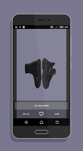 Sneakers Art Wallpaper screenshot 5