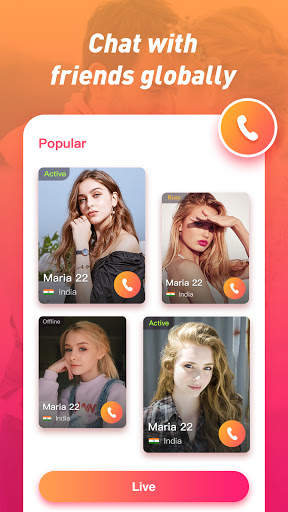 Peach-Real Live Video Chat screenshot 1