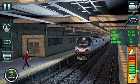 Train Simulator 3D - Train Driving Games Pro 2019 screenshot 3